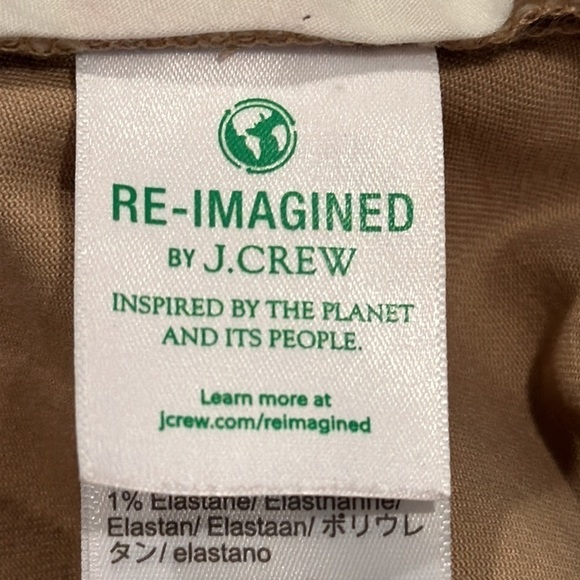 J.Crew factory 7 inch inseam, chino shorts, size 28 camel - Picture 5 of 8